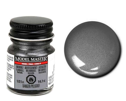 Testors Model Master 2753 Gray Metallic Enamel Paint, 0.5 OZ Bottle