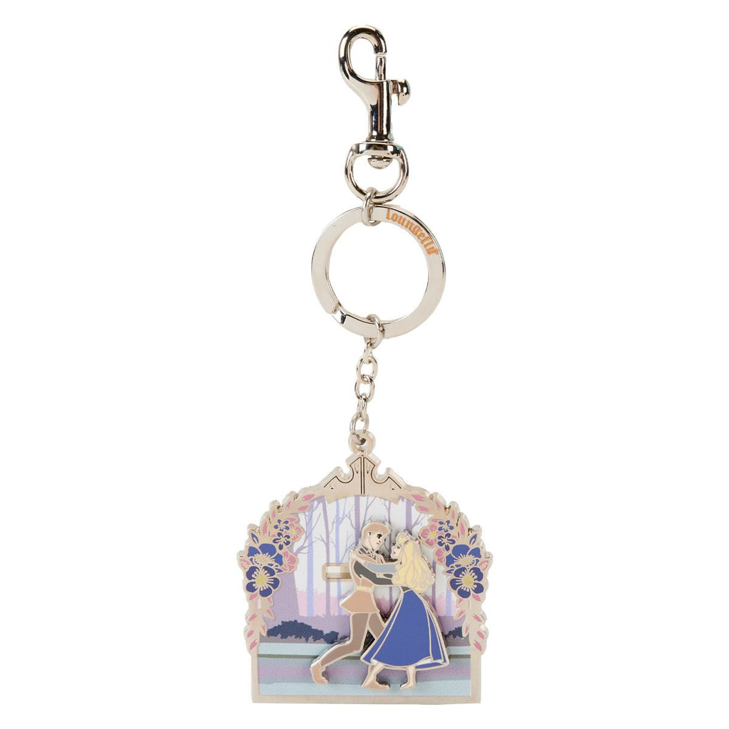 Loungefly Sleeping Beauty 65th Anniversary Keychain