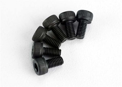 Traxxas 2554 3X6mm Cap Head Screws (6) NIB