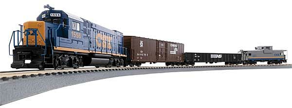 Walthers Trainline 931-1202 HO Flyer Express Train Set CSX Transportation Standard DC NIB RTR