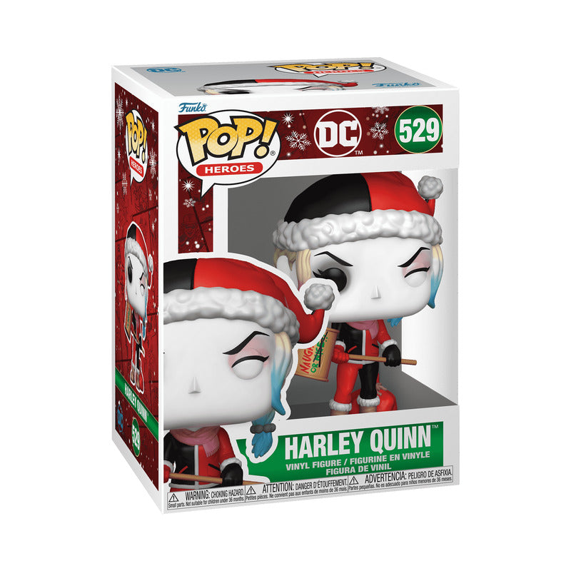 POP! DC Holiday Harley Quinn with Naughty Mallet