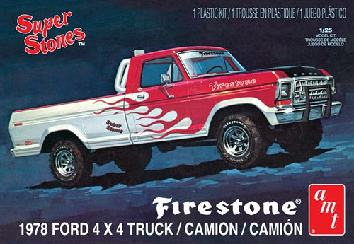 AMT Firestone 1978 Ford 4x4 Truck 1:25 Plastic Model Kit