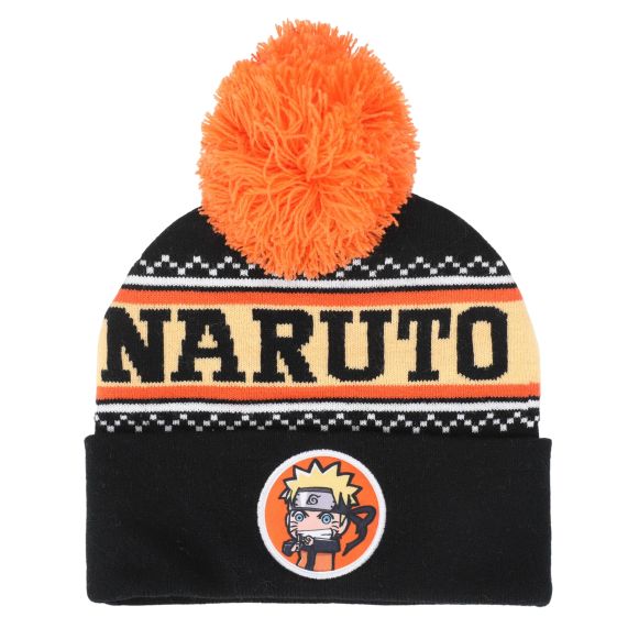 Naruto Cuff Pom Beanie