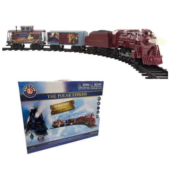 Lionel The Polar Express 2024 Ready-to-Play Set, Battery-Powered Berkshire-Style