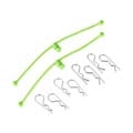 Du-Bro 2253 Body Klip Retainers Lime Green 2