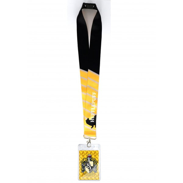 Harry Potter Hufflepuff Lanyard with Card Holder