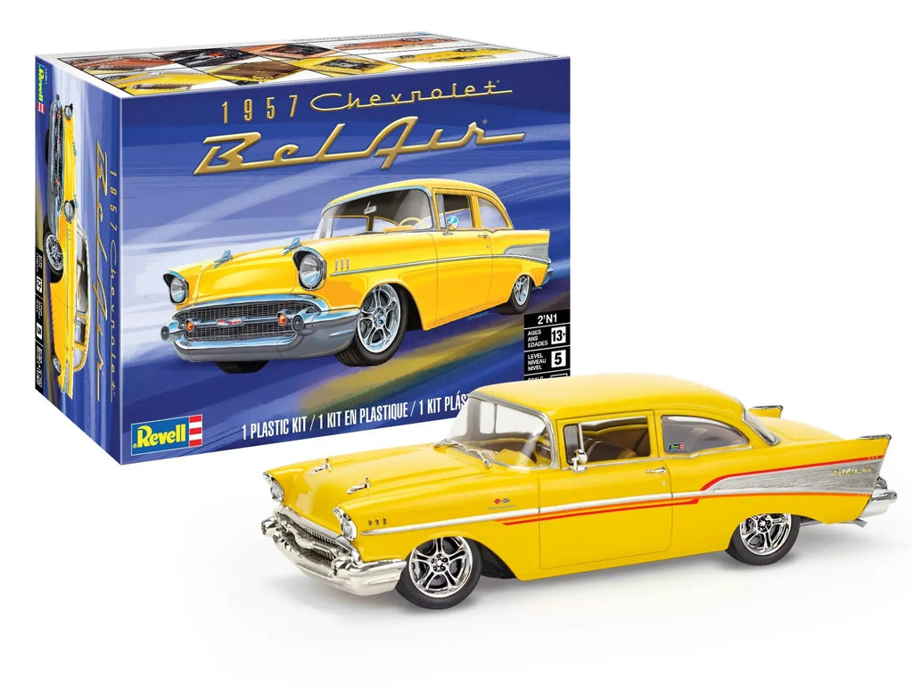 Revell 1957 Chevy Bell Air 2N1 1:25 Plastic Model Kit