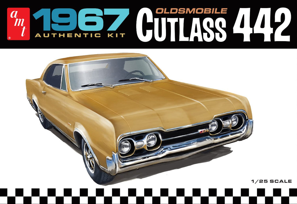 AMT 1967 Oldsmobile 442 1:25 Plastic Model Kit