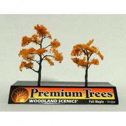 Woodland Scenics Ready Made Premium Trees Deciduous Fall Maple 2-1/2" & 3.25" 1 ea