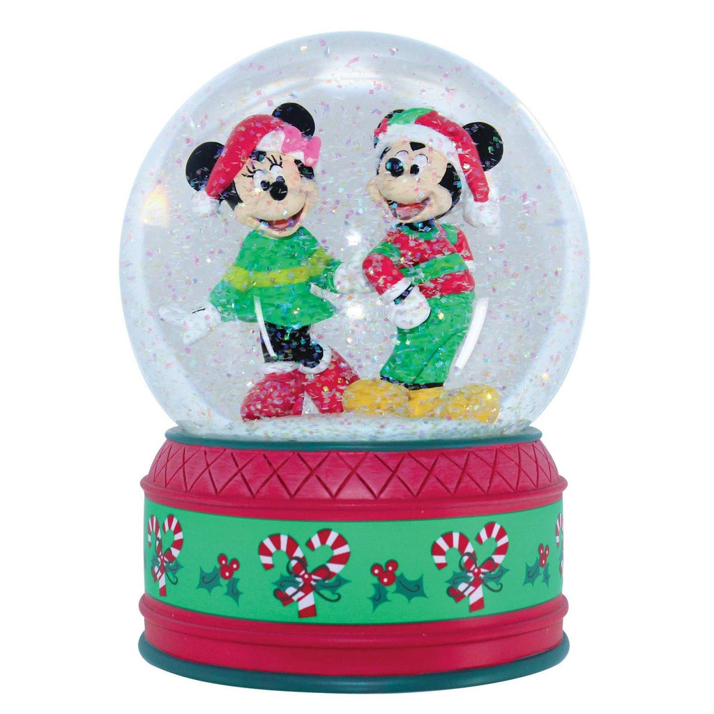 Mickey & Minnie Mouse Snow Globe