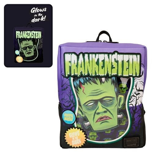 Loungefly Universal Monsters Frankenstein Neon Mask Mini-Backpack