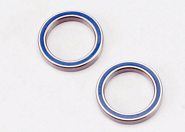 Traxxas 5182 Blue Rubber Sealed Ball Bearing 20x27x4mm (2) NIB