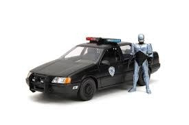 Ford Taurus 1:32 Scale Hollywood Rides Die Cast with Robocop Figure