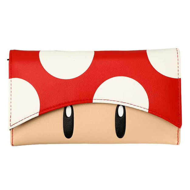 Super Mario - Red Mushroom Bi-Fold Wallet