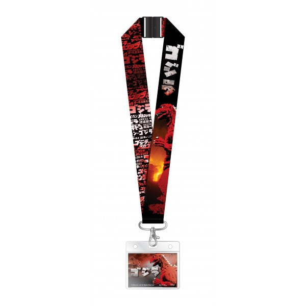 Godzilla - Card Holder Lanyard