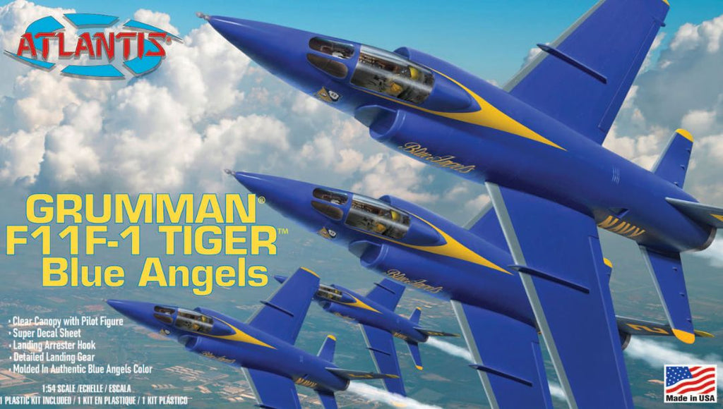 Atlantis F11F-1 Grumman Tiger US NAVY Blue Angels