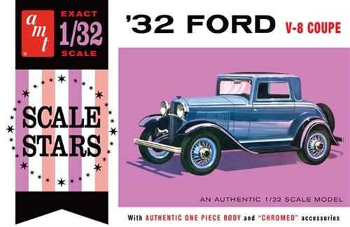 AMT AMT1181 1932 Ford Scale Stars 1/32 Plastic Model Kit