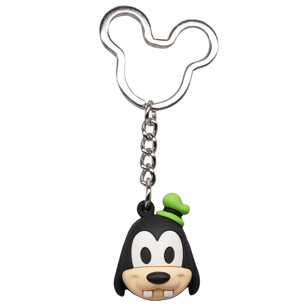 Disney Goofy Emoji Icon Ball Keyring