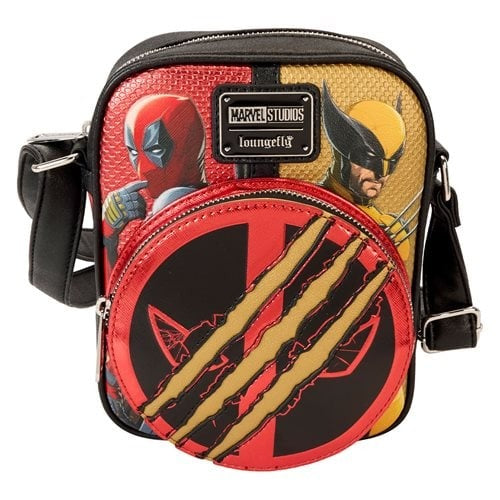 Loungefly Deadpool & Wolverine Crossbody Bag