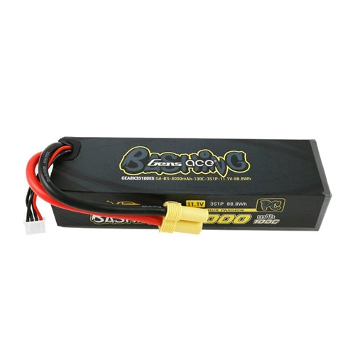 Gens Ace GEA8K3S100E5 Bashing 8000mAh 3S1P 11.1V 100C LiPo EC5 Plug NIB