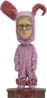 Christmas Story Ralph Bunny Suit Bobblehead