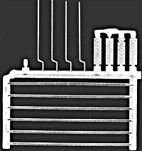 Pikestuff 541-3001 HO Gutters, Downspouts, Chimney & Electric Meter NIB