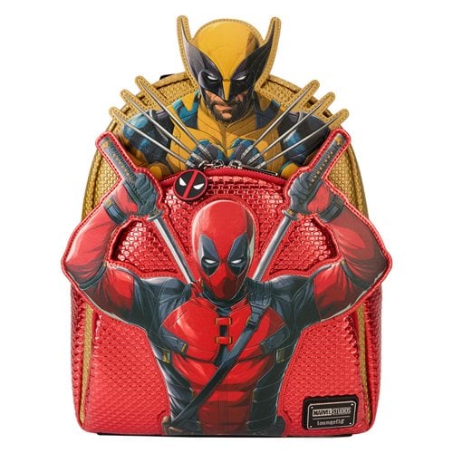 Loungefly Deadpool & Wolverine Mini Backpack