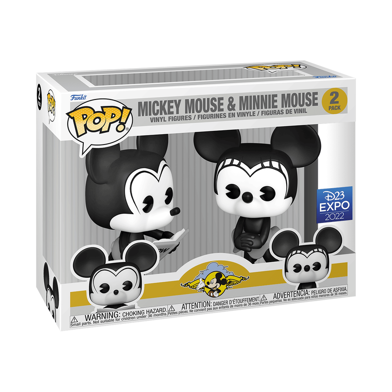 POP! Mickey & Minnie Mouse Plane Crazy (2022 D23 Expo)