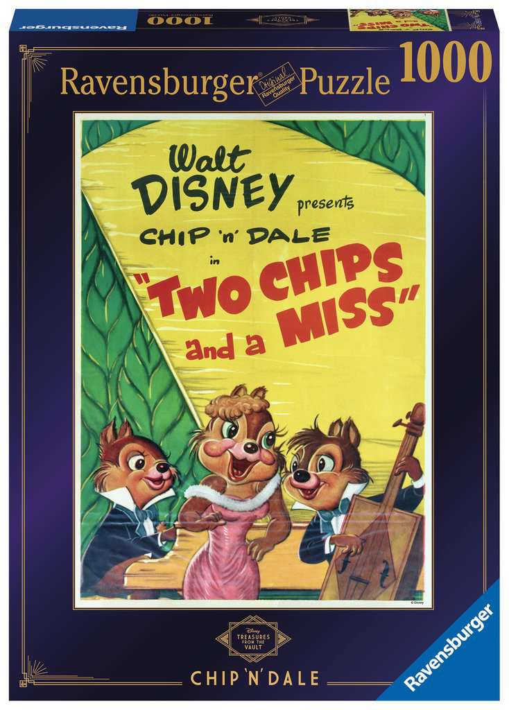 Disney Vault: Chip & Dale 1000 pcs Puzzle