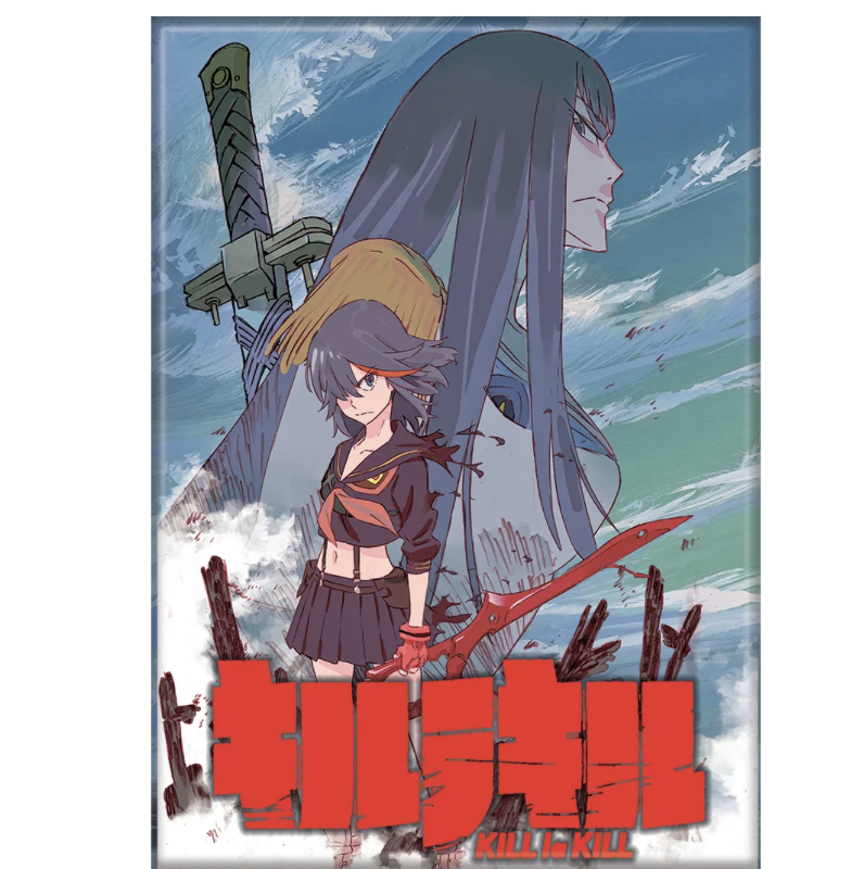 Kill La Kill Blue Poster Magnet