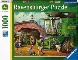 John Deere Then & Now 1000pc Puzzle