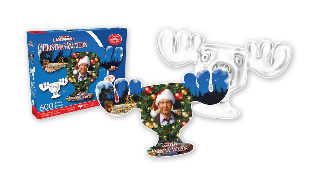 Christmas Vacation Clark & Moose Mug 600Pc Puzzle