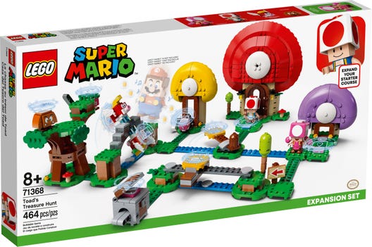 Super Mario - Toad's Treasure Hunt Expansion Lego