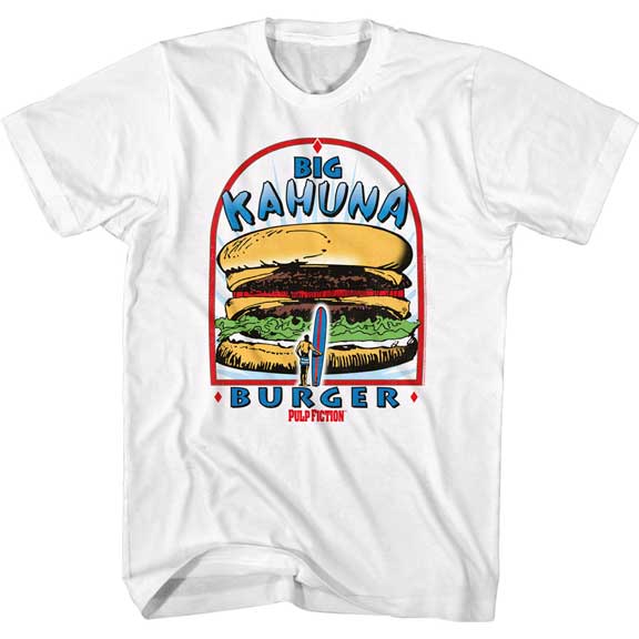 Pulp Fiction Big Kahuna Burger White Tee