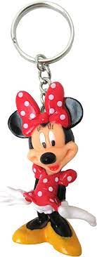 Minnie Red Dress Figural Keychain