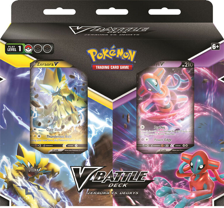 Pokemon V Battle Deck Bundle Deoxys vs. Zeraora