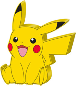 Pokemon Pikachu Happy Pose Die Cut Wall Art