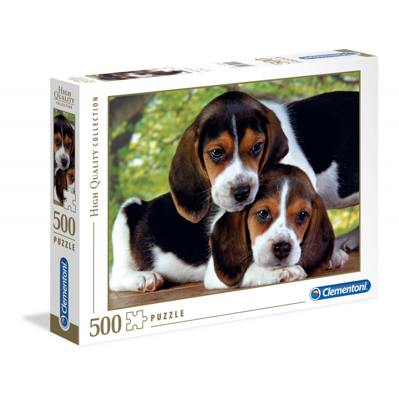 Beagle Puppies 500pc Puzzle