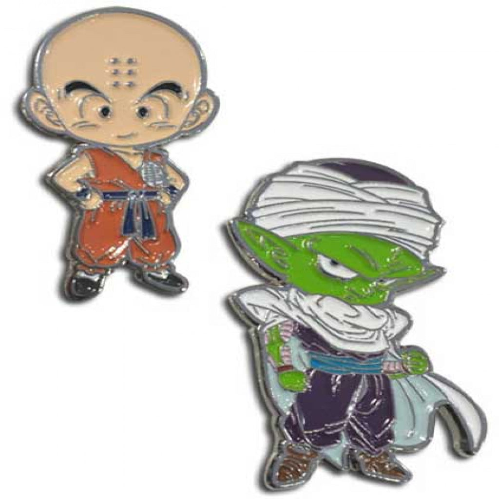 Dragon Ball Z - Krillin & Piccolo Enamel Pin Set