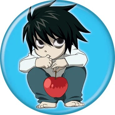 Deathnote Chibi Button