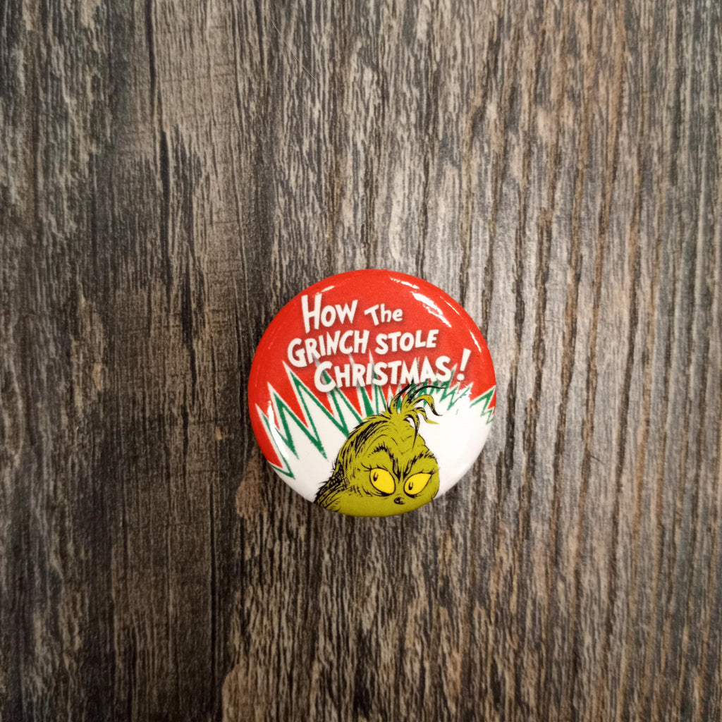 Grinch Bucket O Buttons