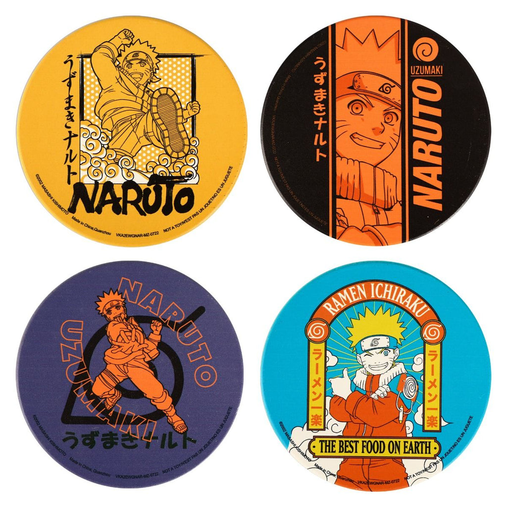 Naruto Ceramic Coaster Set