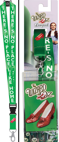 Wizard of Oz "No Place Like Home" Lanyard