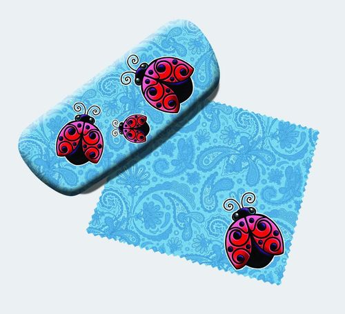 Ladybug Eyeglass Case