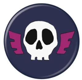 Hunter x Hunter Feitans Skull Button