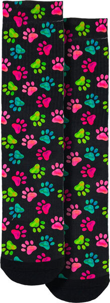 Paw Print Collage Socks