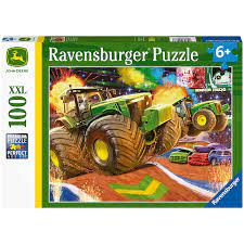 John Deere Big Wheels 100pc Puzzle