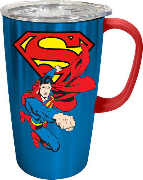 Superman Stainless Steel Travel Mug