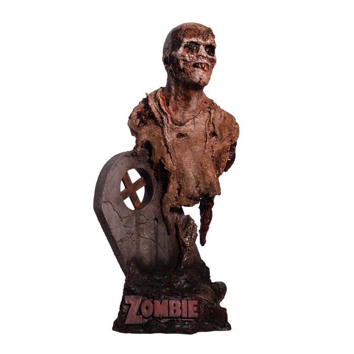 Fulci Zombie - Worm Zombie Bust