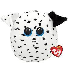 Ty Squish-a-Boos - Fetch the Dog 10"